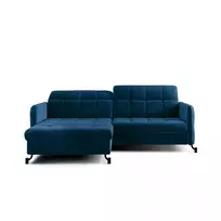 Kampinė sofa Lorelle su patalynės dėže, audinys Kronos 09