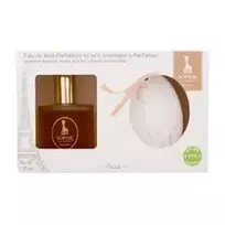 „Sophie La Girafe“ dovanų rinkinys: kūno losjonas (30 ml) ir aromatinė keramika (30 ml)