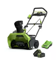 Akumuliatorinis sniego valytuvas Greenworks GD40STK4X, 40 V, (2x4.0Ah + krov.)