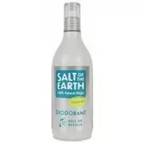 "Salt-Of-The-Earth Unscented Deo Roll-on Refills" - pakaitinis natūralaus rutulinio dezodoranto užpildas, 525 ml