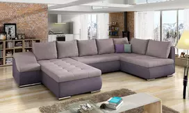 Kampinė sofa Giovanni su patalynės dėže, audinys Soro 61, Soro 65