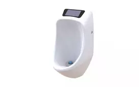 URIMAT eco video pisuaras be vandens su LED ekranu, balta