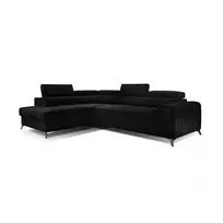 Kampinė sofa Laurence su patalynės dėže, audinys Mat Velvet 99