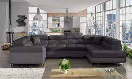 Kampinė sofa Letto su patalynės dėže, audinys Inari 96, Soft 29