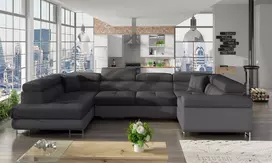 Kampinė sofa Letto su patalynės dėže, audinys Inari 96, Soft 29