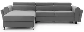 Kampinė sofa Mariall su patalynės dėže, audinys Monolith 84