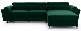 Kampinė sofa Mariall su patalynės dėže, audinys Kronos 19