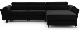 Kampinė sofa Mariall su patalynės dėže, audinys Mat Velvet 99