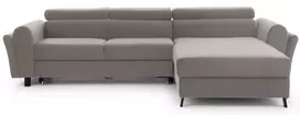 Kampinė sofa Mariall su patalynės dėže, audinys Paros 02