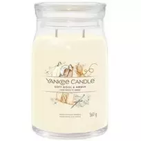 Kvapioji žvakė Yankee Candle Soft Wool & Amber, 567 g