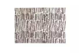 Kilimas Milos, Mikro poliesteris - 230x160cm, Balta/Pilka