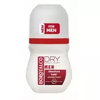 "Borotalco Men Dry Amber Deo Roll On" - rutulinis dezodorantas, 50 ml