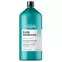 L´Oréal Professionnel Scalp Advanced Anti-Dandruff Shampoo – šampūnas nuo pleiskanų, skirtas švelniai plauti galvos odą, kurią kamuoja pleiskanos, 1500 ml