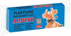 Plastilinas ALPINO 150g šviesiai mėlynas
