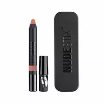 Nudestix – gelio spalvos lūpų ir skruostų balzamas – Rebel