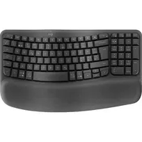 Klaviatūra Logitech Wave Keys SWE (W), juoda