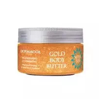 Dermacol Gold Body Butter – atkuriamasis kremas po deginimosi, 200 ml