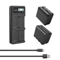 „SmallRig 3823 NP-F970“ akumuliatoriaus ir įkroviklio rinkinys