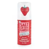 Salt-Of-The-Earth Natural Deodorant Spray Rock Chick Sweet Strawberry ( Natura l Deodorant) 100 ml, 100ml