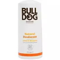 "Bulldog" natūralus dezodorantas "Lemon & Bergamot" gaivus ir gaivinantis kvapas - natūralus rutulinis dezodorantas, 75 ml