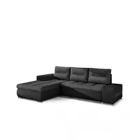 Kampinė sofa Ottavio su patalynės dėže, audinys Berlin 02, Soft 11