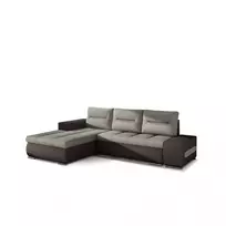 Kampinė sofa Ottavio su patalynės dėže, audinys Soro 13, Soft 66
