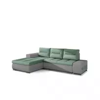 Kampinė sofa Ottavio su patalynės dėže, audinys Soro 34, Soro 83