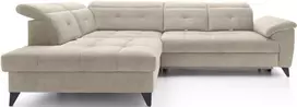 Kampinė sofa Inferne, kreminė