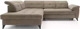 Kampinė sofa Inferne, smėlio