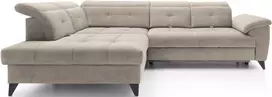 Kampinė sofa Inferne, smėlio