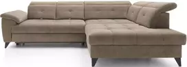 Kampinė sofa Inferne, smėlio