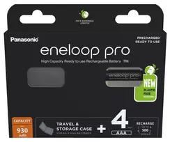 Elementai PANASONIC ENELOOP Pro BK-4HCDEC4BE 930mAh 4xAAA