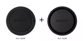 Sony E-mount objektyvo/fotoaparato dangtelių komplektas (ALC-R1EM + ALC-B1EM)