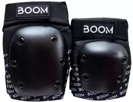 Apsaugos kelių alkūnių Boom Basic Double Black S