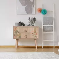 Naktinis staliukas, Hanah Home, Daugiaspalvis, 60 x 61 x 40, cm