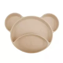 CANPOL BABIES Silikoninė lėkštė su pritvirtinimu BEAR, 51/401_bei