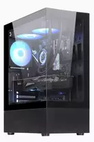 Case|GOLDEN TIGER|Raider DK-6|MidiTower|Case product features Transparent panel|Not included|ATX|Colour Black|RAIDERDK6