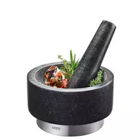 GEFU 35300 grūstuvė / grūstuvas Juoda, Nerūdijančiojo plieno Granitas, Nerūdijančiojo plieno