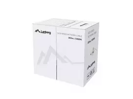 LANBERG CAT.5E UTP KABELIS 305M CU LAIDAS FLUKE GELTONAS