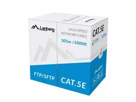 LANBERG CABLE FTP CAT.5E 305M CU LAIDAS PILKAS