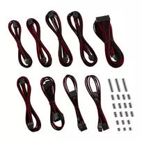 CableMod Classic ModMesh C serijos kabelių rinkinys Corsair RMi & RMx - juodas / raudonas