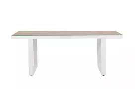 Lauko stalas Merlo, Balta 200x90cm