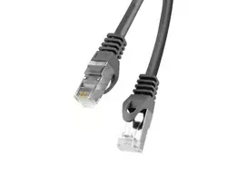 Lanberg PCF6-10CC-0500-BK tinklo kabelis Juoda 5 m Cat6 F/UTP (FTP)