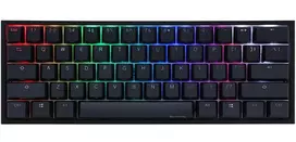 Ducky One 2 Pro mini žaidimų klaviatūra, RGB LED – Kailh White