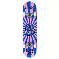 Riedlentė Enuff Lucha Libre Mini Complete Skateboard Pink/Blue 7.25 x 31.5