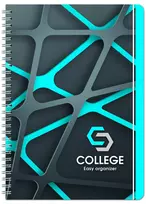 Knyga su spirale B5 150lap 70g lang COLLEGE