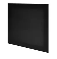 Drobė ant medienos plaušų plokštės juoda 20x20cm 280g