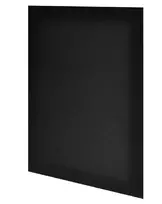 Drobė ant medienos plaušų plokštės juoda 20x25cm 280g