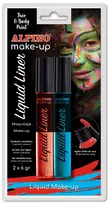Veido dažai ALPINO Liquid liner blue+red