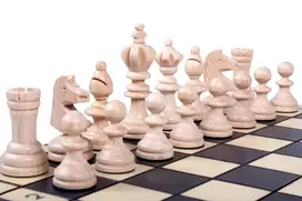 Šachmatai Olympic Mini 300x150x50mm, karalius 60mm